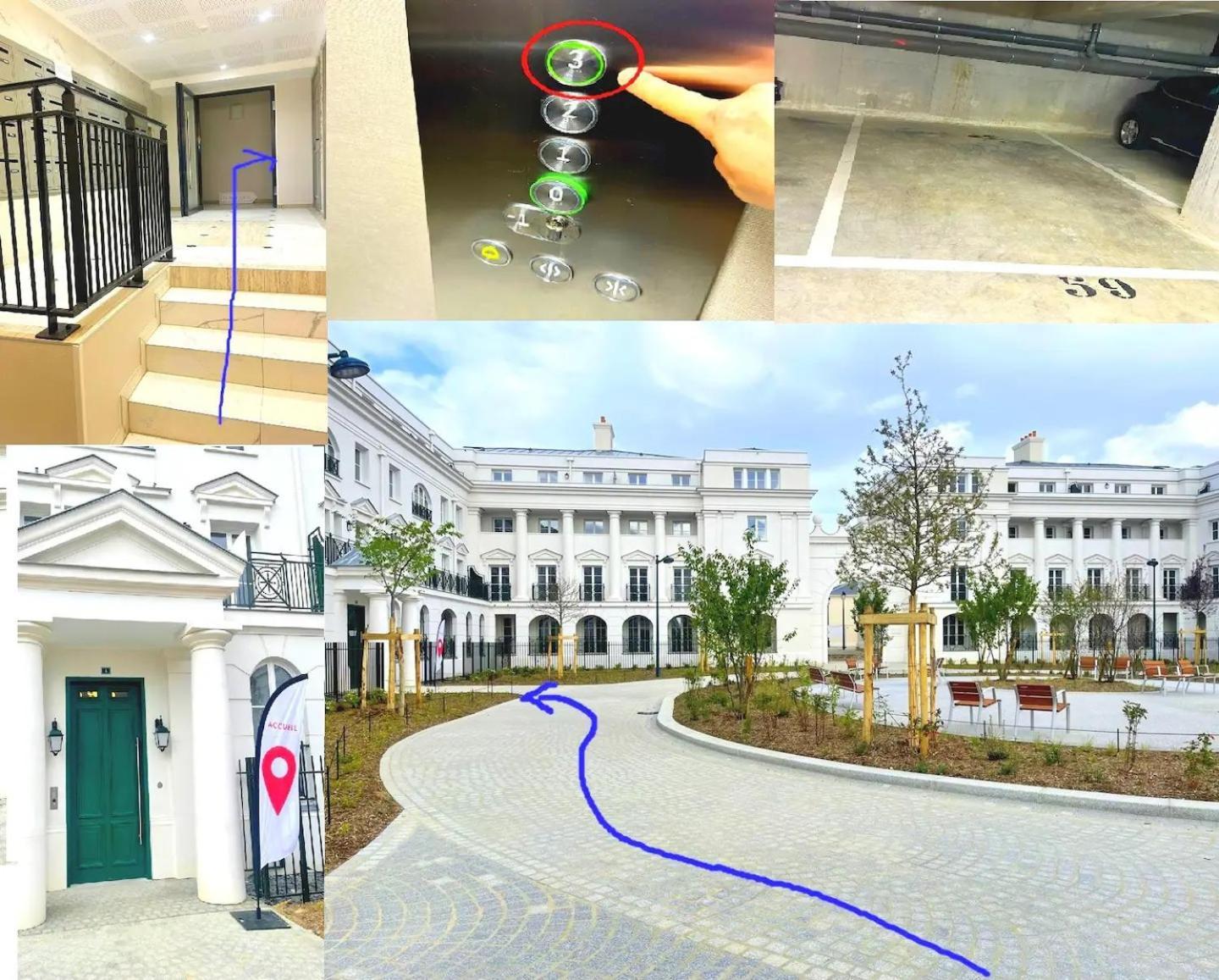 Le Cartier Appt F3, 7Mn Disneyland, Parking,Terrace Серрі Екстер'єр фото