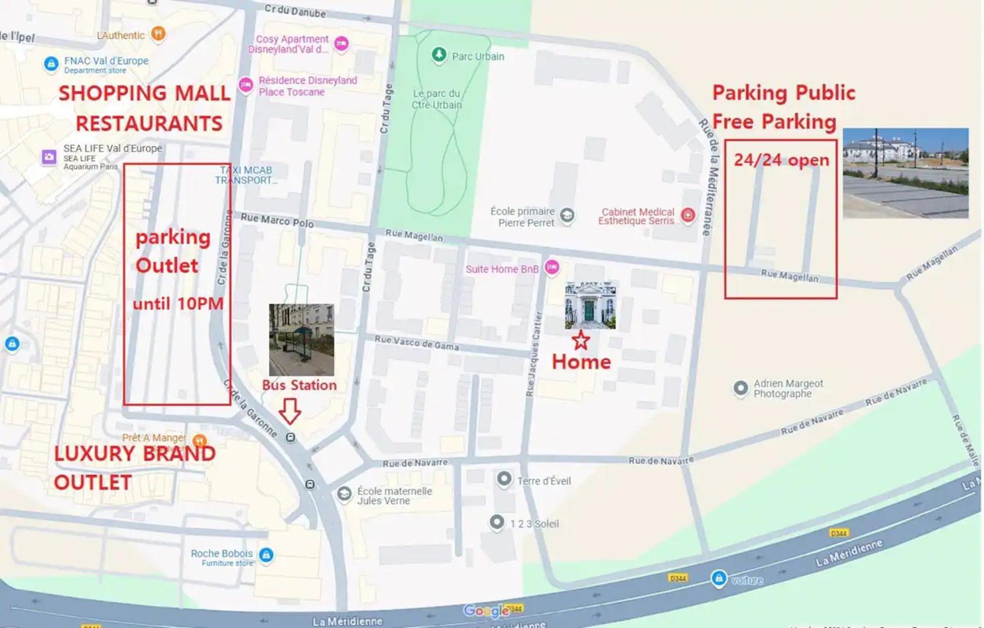 Le Cartier Appt F3, 7Mn Disneyland, Parking,Terrace Серрі Екстер'єр фото