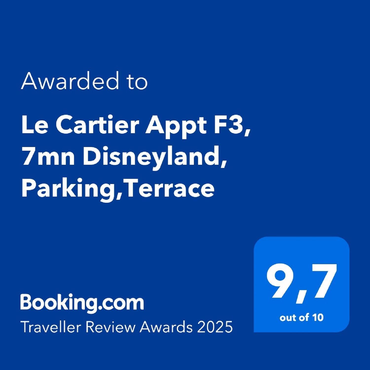 Le Cartier Appt F3, 7Mn Disneyland, Parking,Terrace Серрі Екстер'єр фото